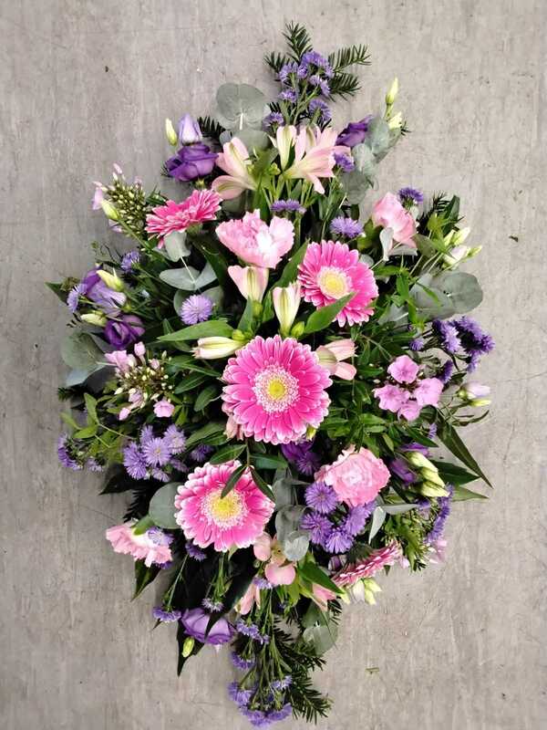 Flowers delivered to customer