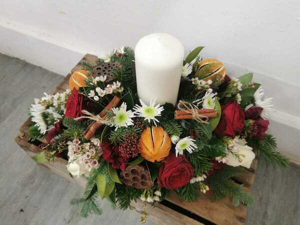 Flowers delivered to customer