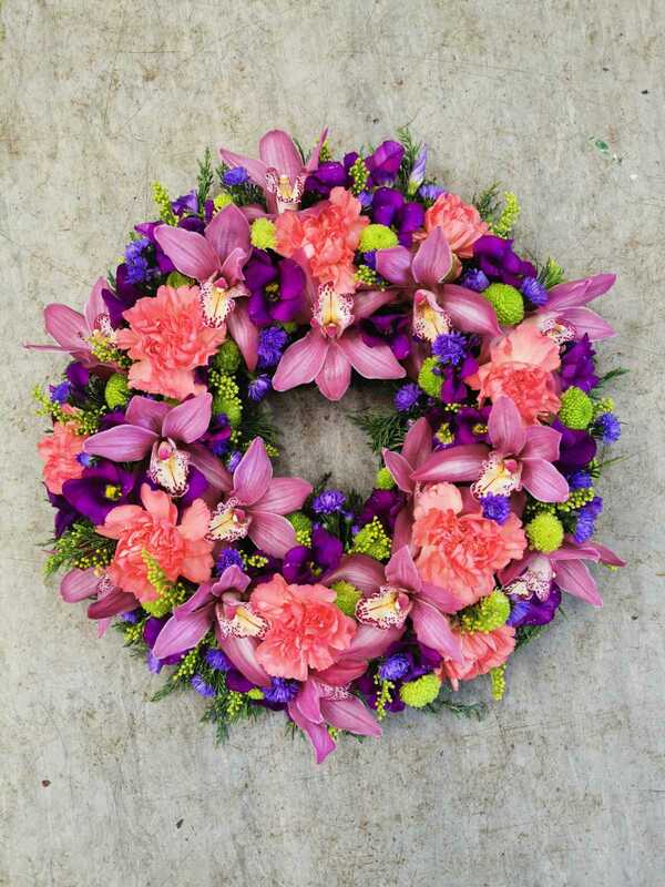 Flowers delivered to customer