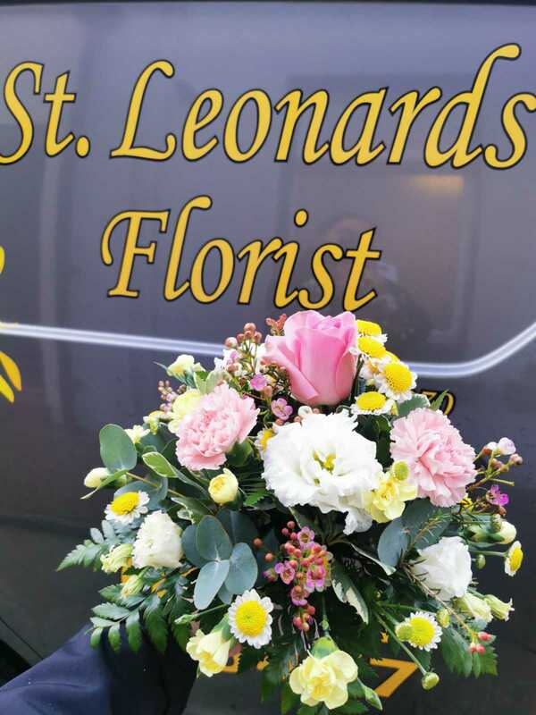 Flowers delivered to customer