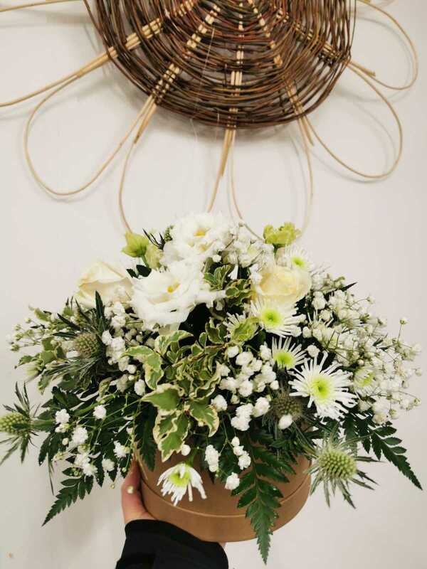 Flowers delivered to customer