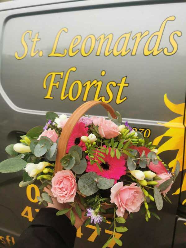 Flowers delivered to customer