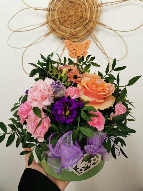 Flowers delivered to customer