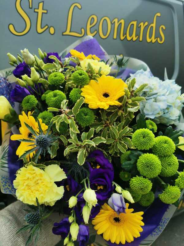 Flowers delivered to customer