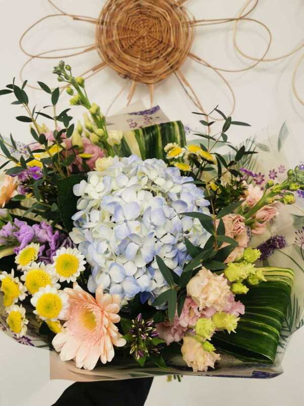 Flowers delivered to customer