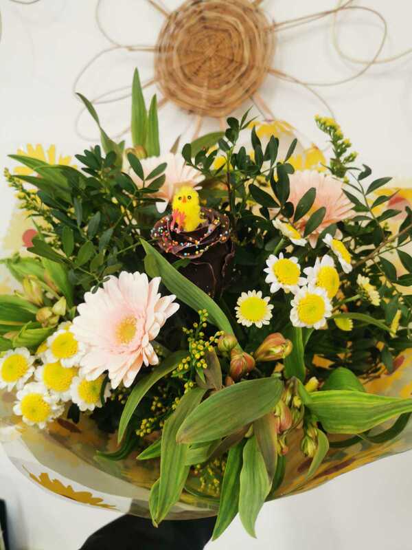 Flowers delivered to customer