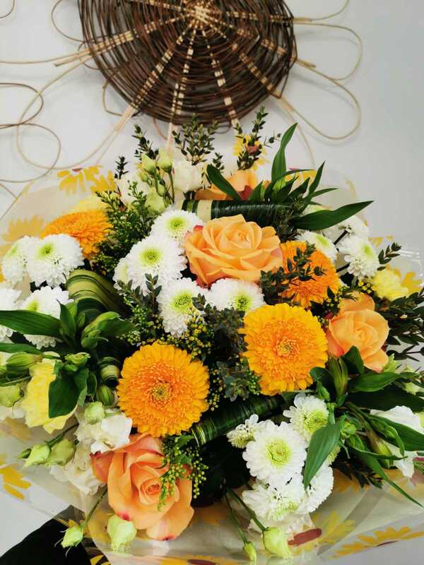 Flowers delivered to customer