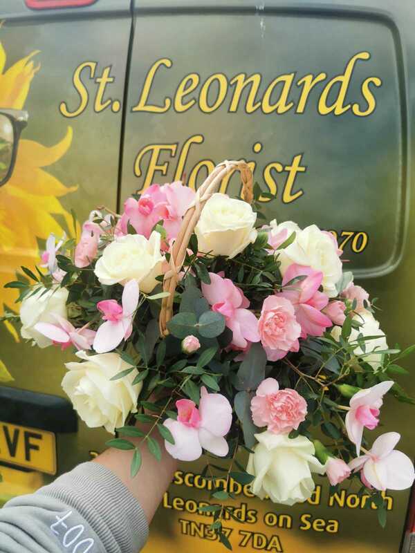 Flowers delivered to customer