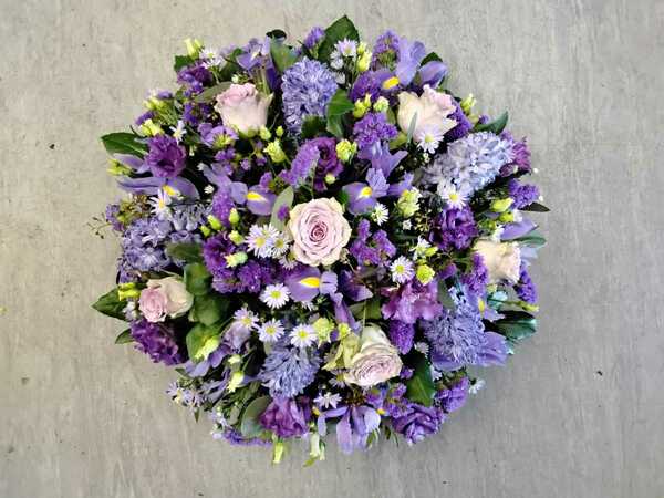 Flowers delivered to customer