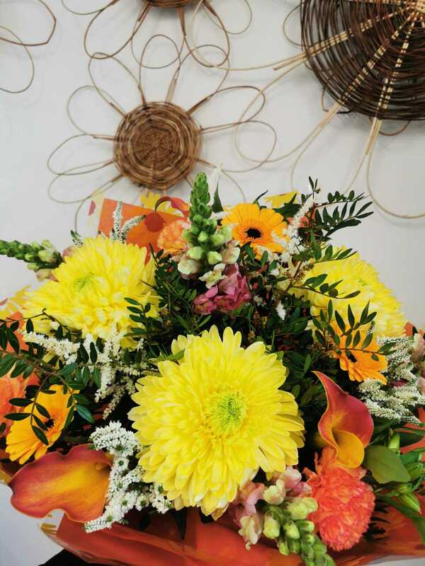 Flowers delivered to customer