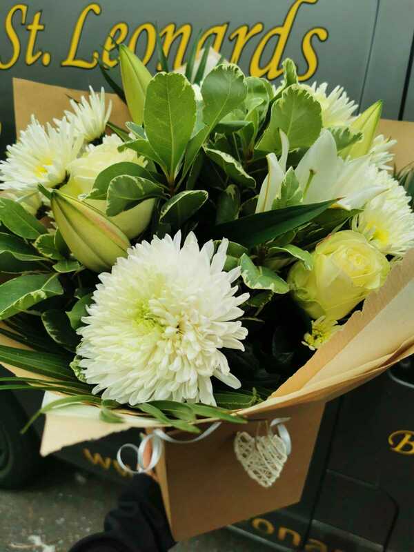 Flowers delivered to customer