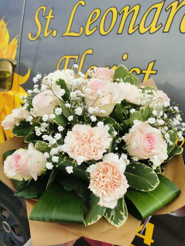 Flowers delivered to customer