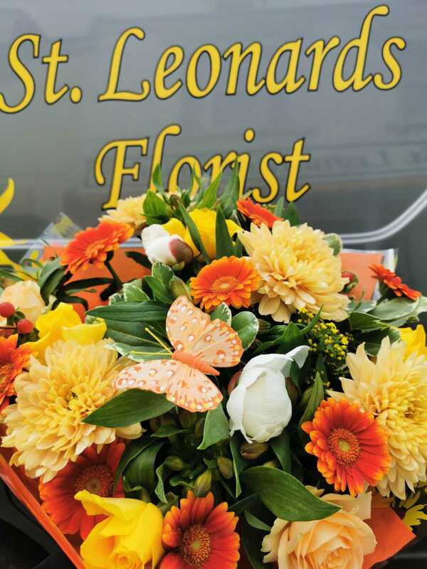 Flowers delivered to customer