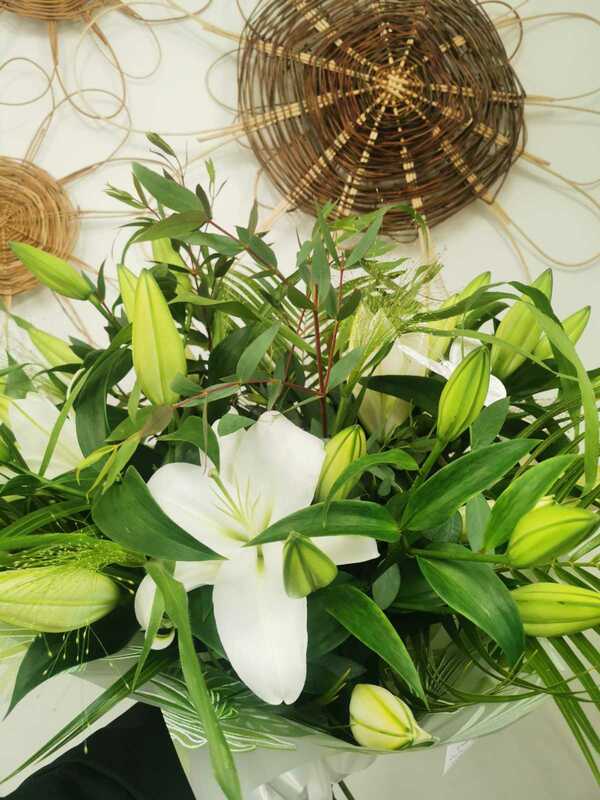 Flowers delivered to customer