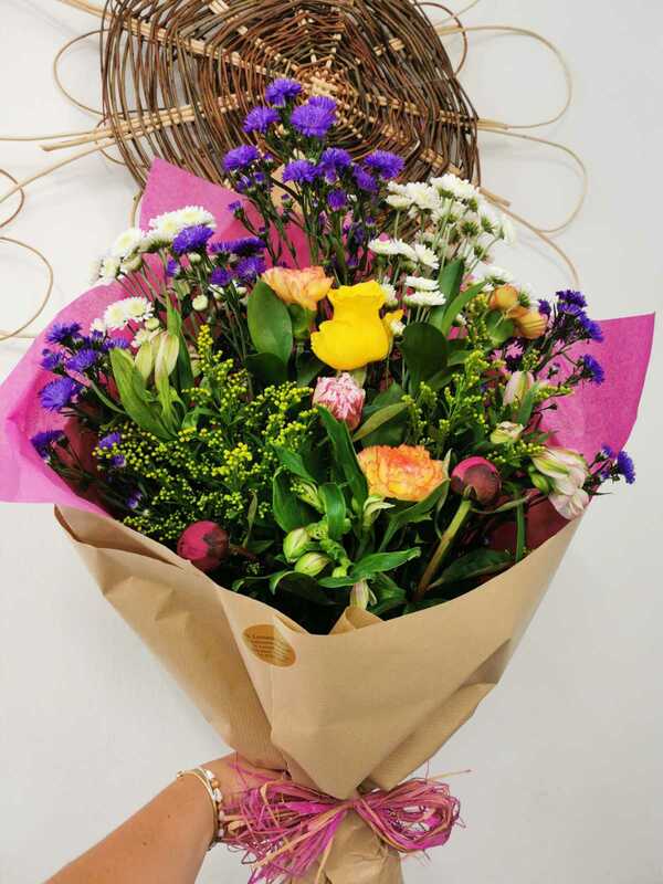 Flowers delivered to customer