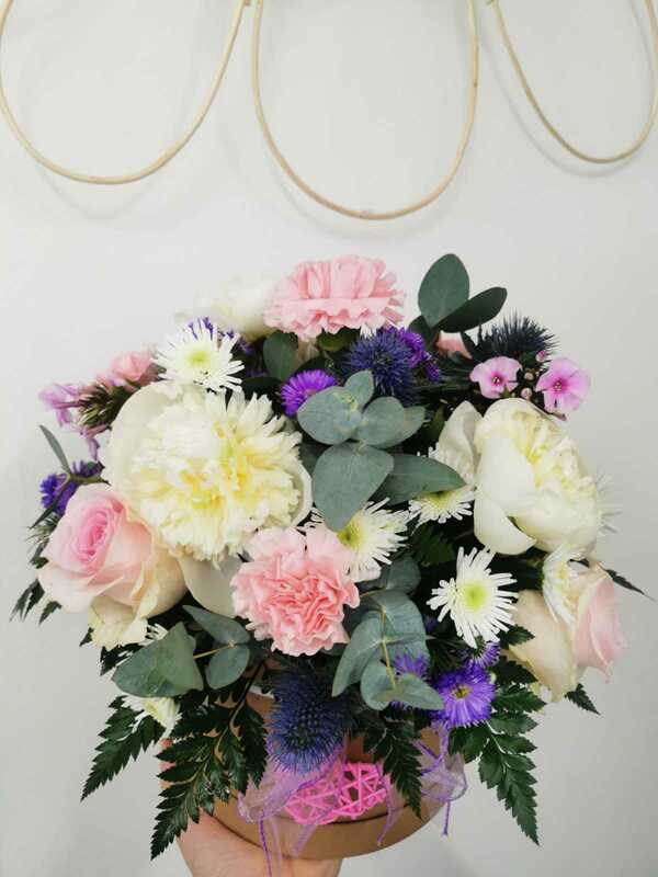 Flowers delivered to customer