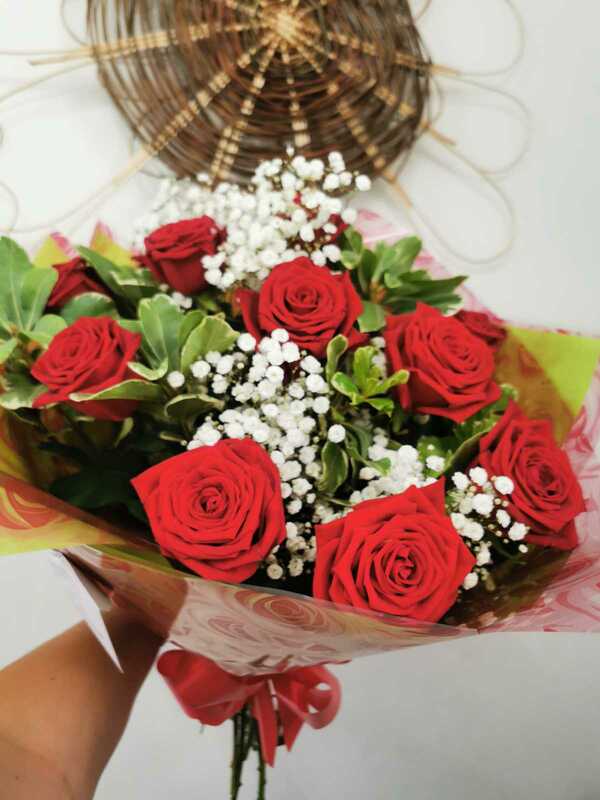 Flowers delivered to customer