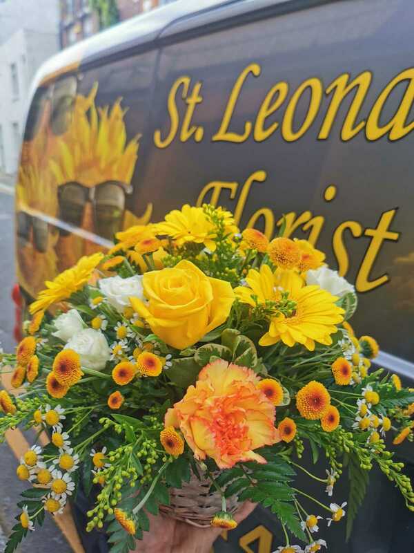 Flowers delivered to customer