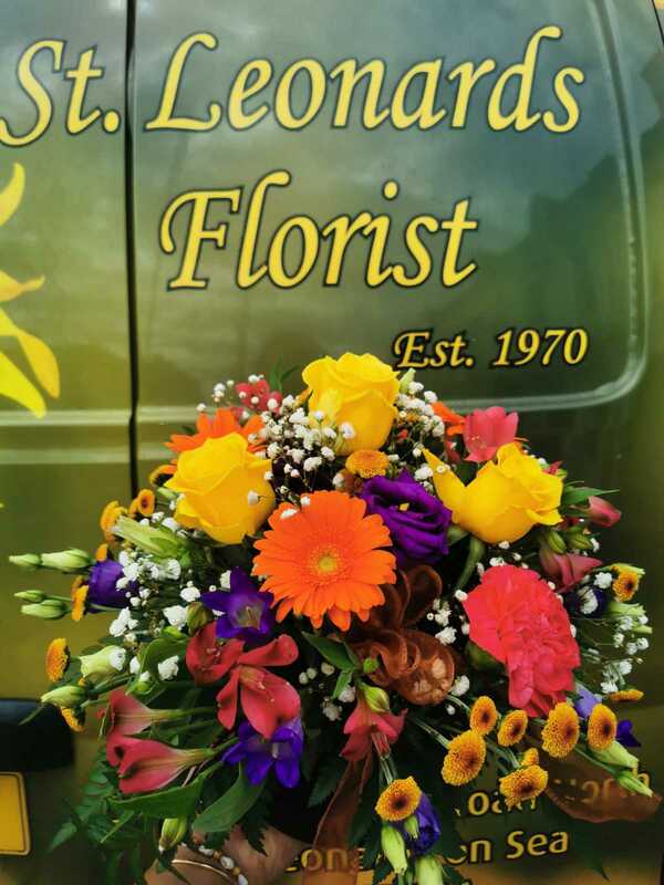 Flowers delivered to customer