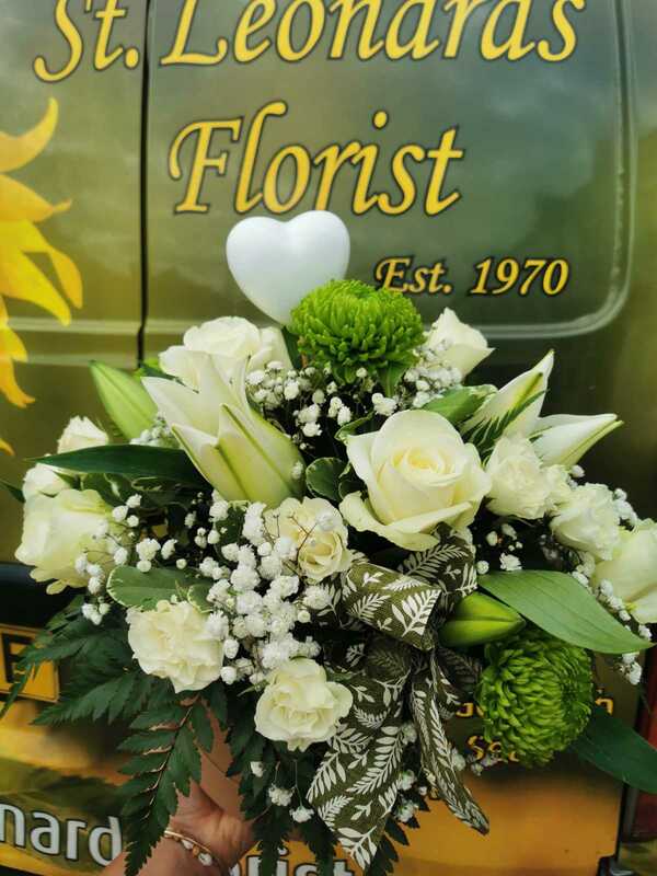Flowers delivered to customer