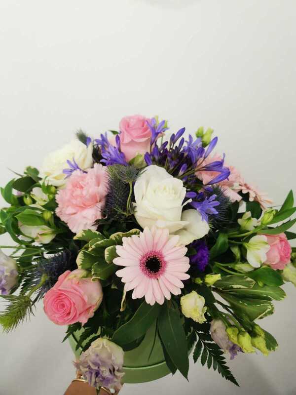Flowers delivered to customer