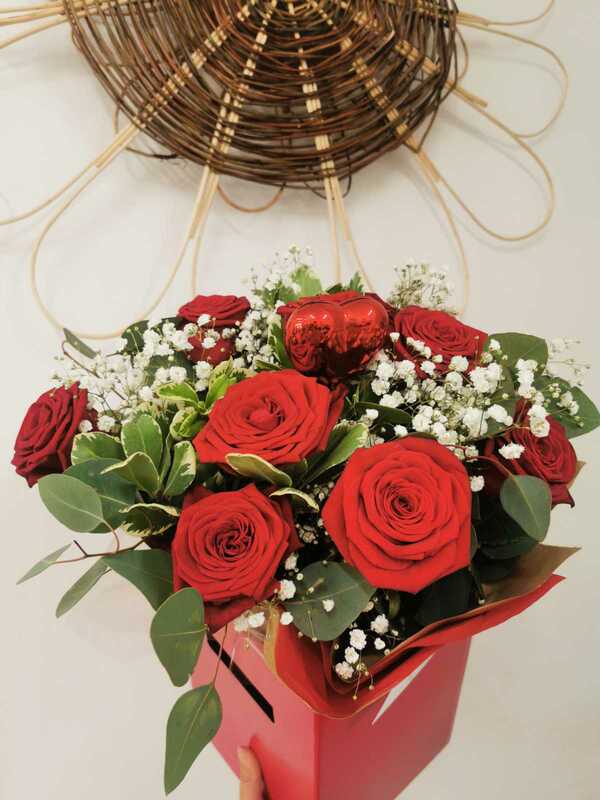Flowers delivered to customer