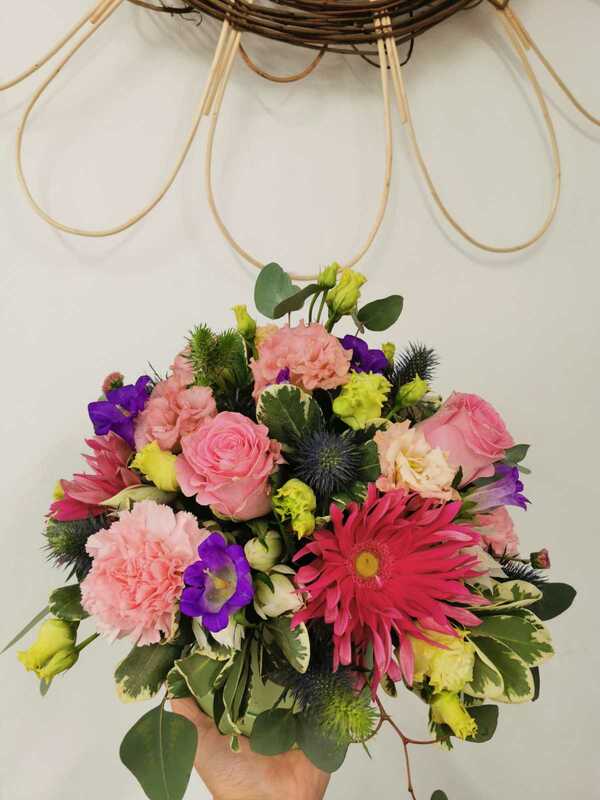 Flowers delivered to customer