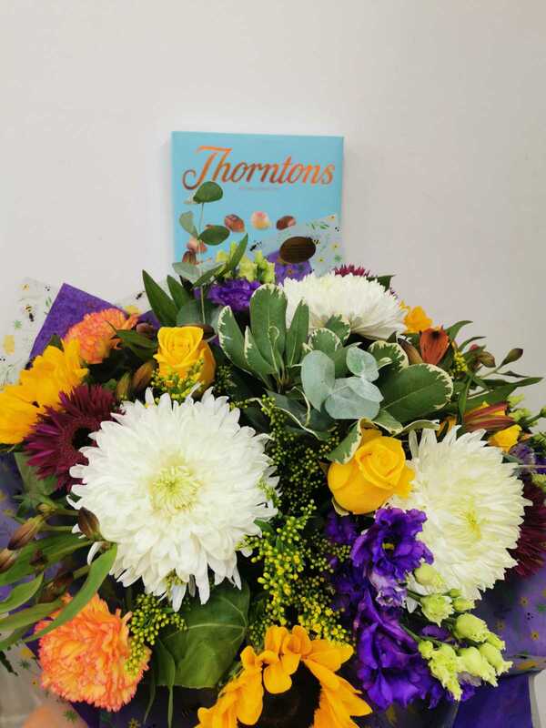 Flowers delivered to customer