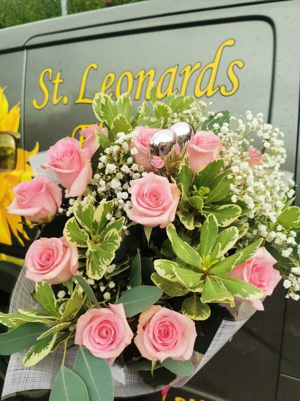 Flowers delivered to customer