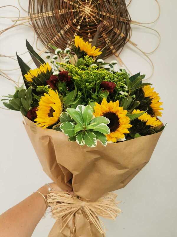Flowers delivered to customer
