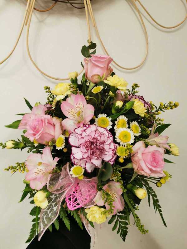 Flowers delivered to customer