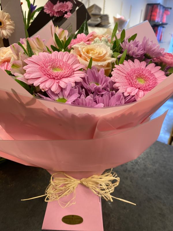 Flowers delivered to customer