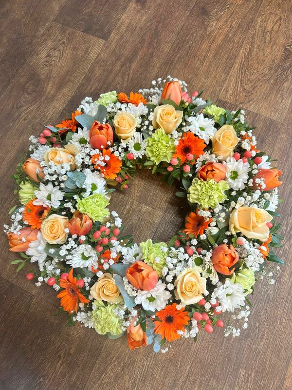 Flowers delivered to customer