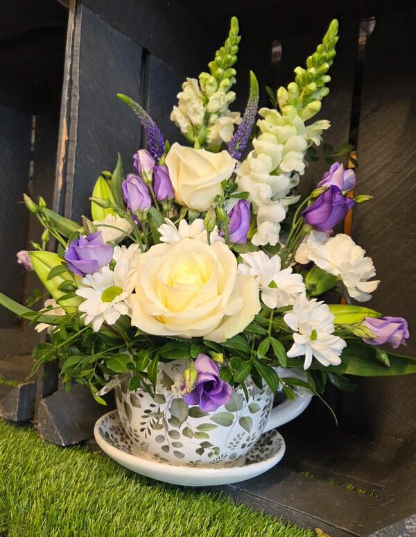 Flowers delivered to customer