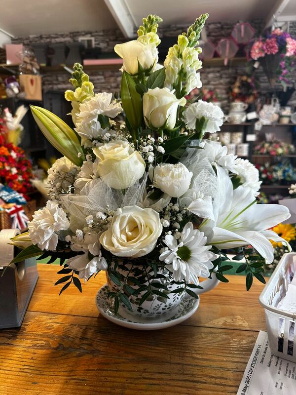 Flowers delivered to customer