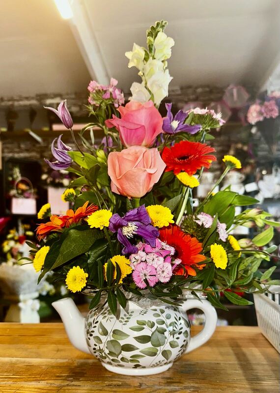 Flowers delivered to customer