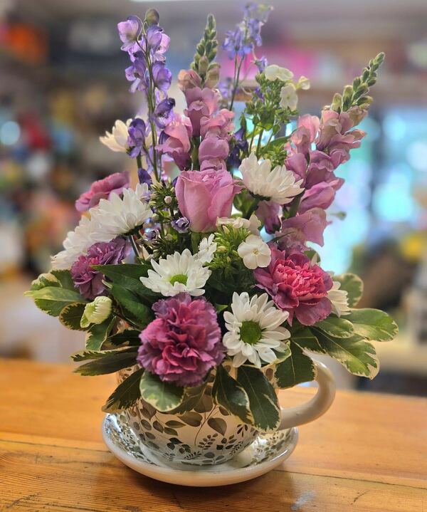 Flowers delivered to customer