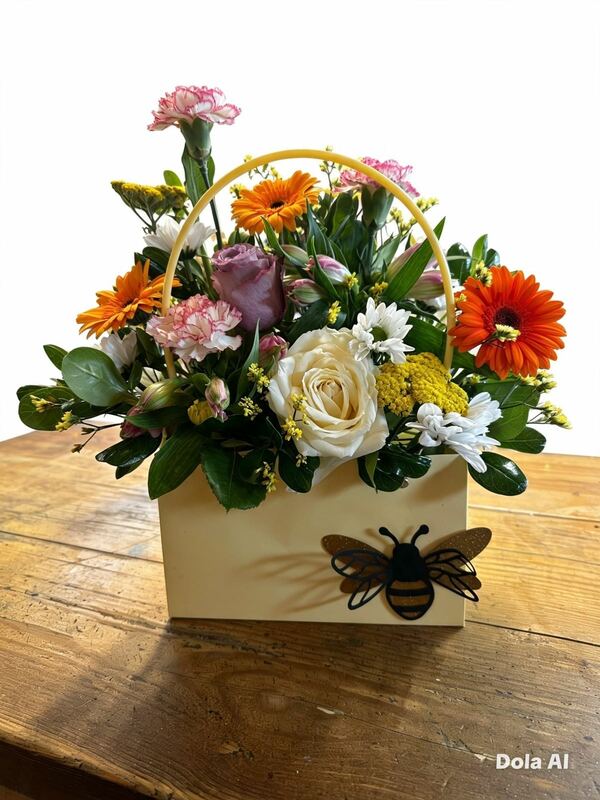 Flowers delivered to customer