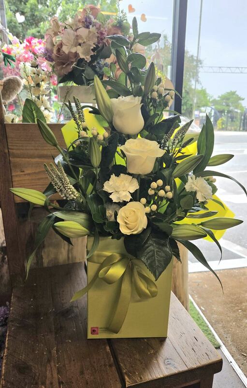 Flowers delivered to customer