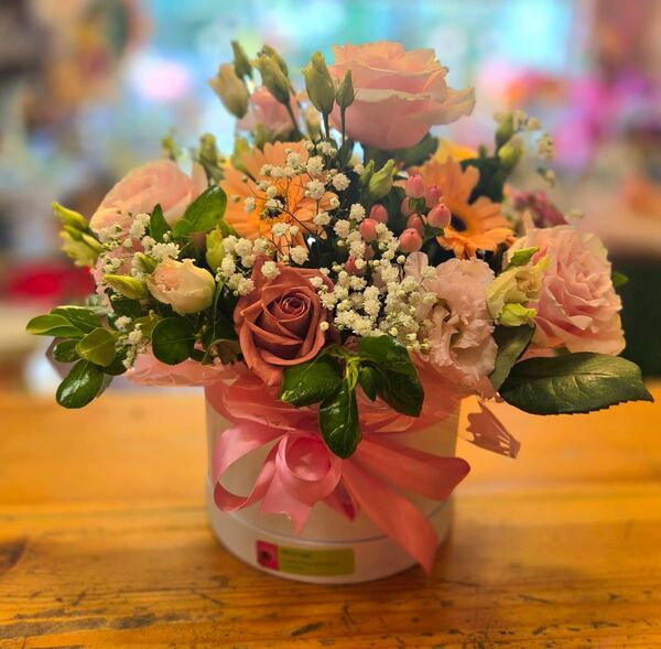 Flowers delivered to customer