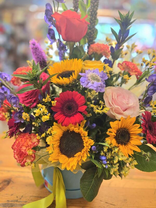 Flowers delivered to customer