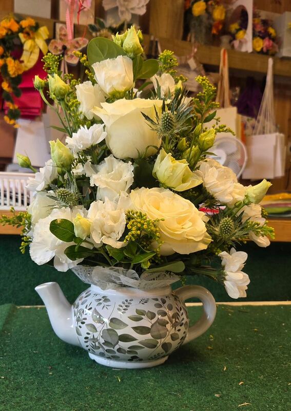 Flowers delivered to customer