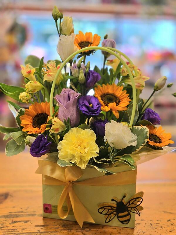 Flowers delivered to customer