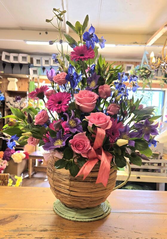 Flowers delivered to customer