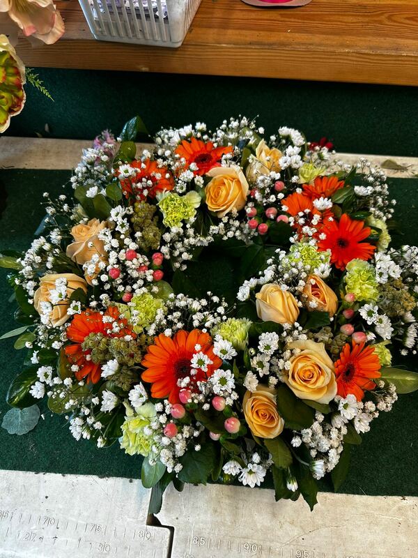 Flowers delivered to customer