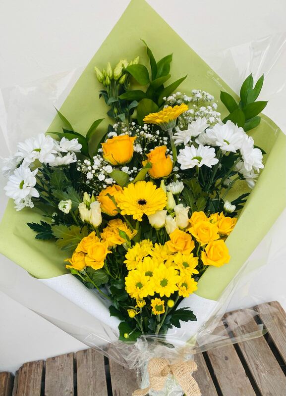 Flowers delivered to customer