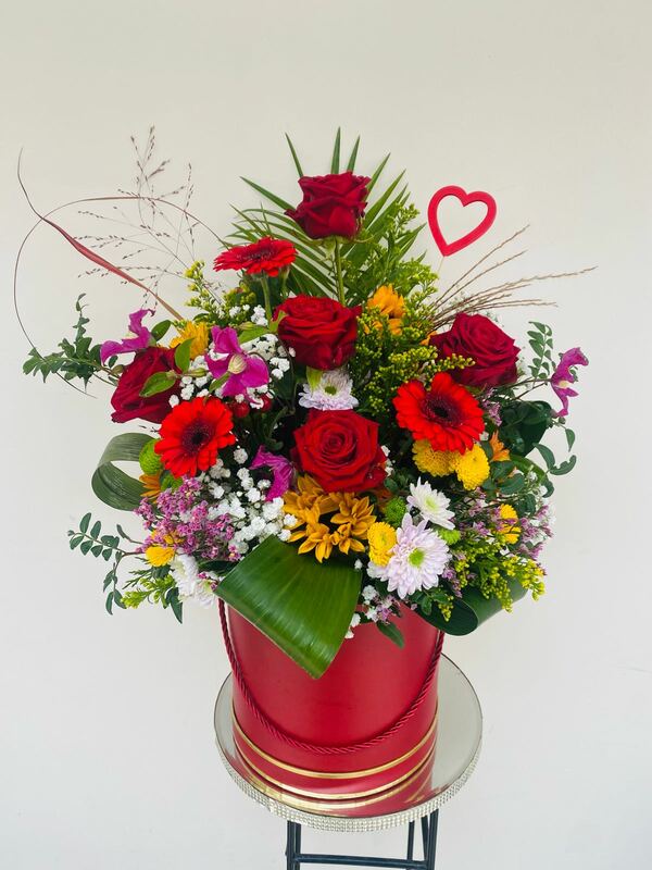 Flowers delivered to customer