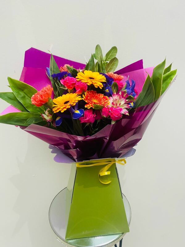 Flowers delivered to customer