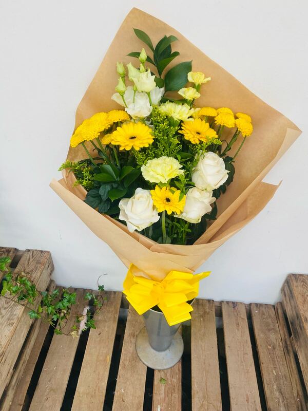 Flowers delivered to customer