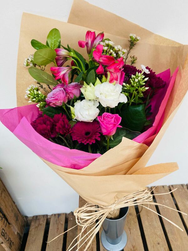 Flowers delivered to customer